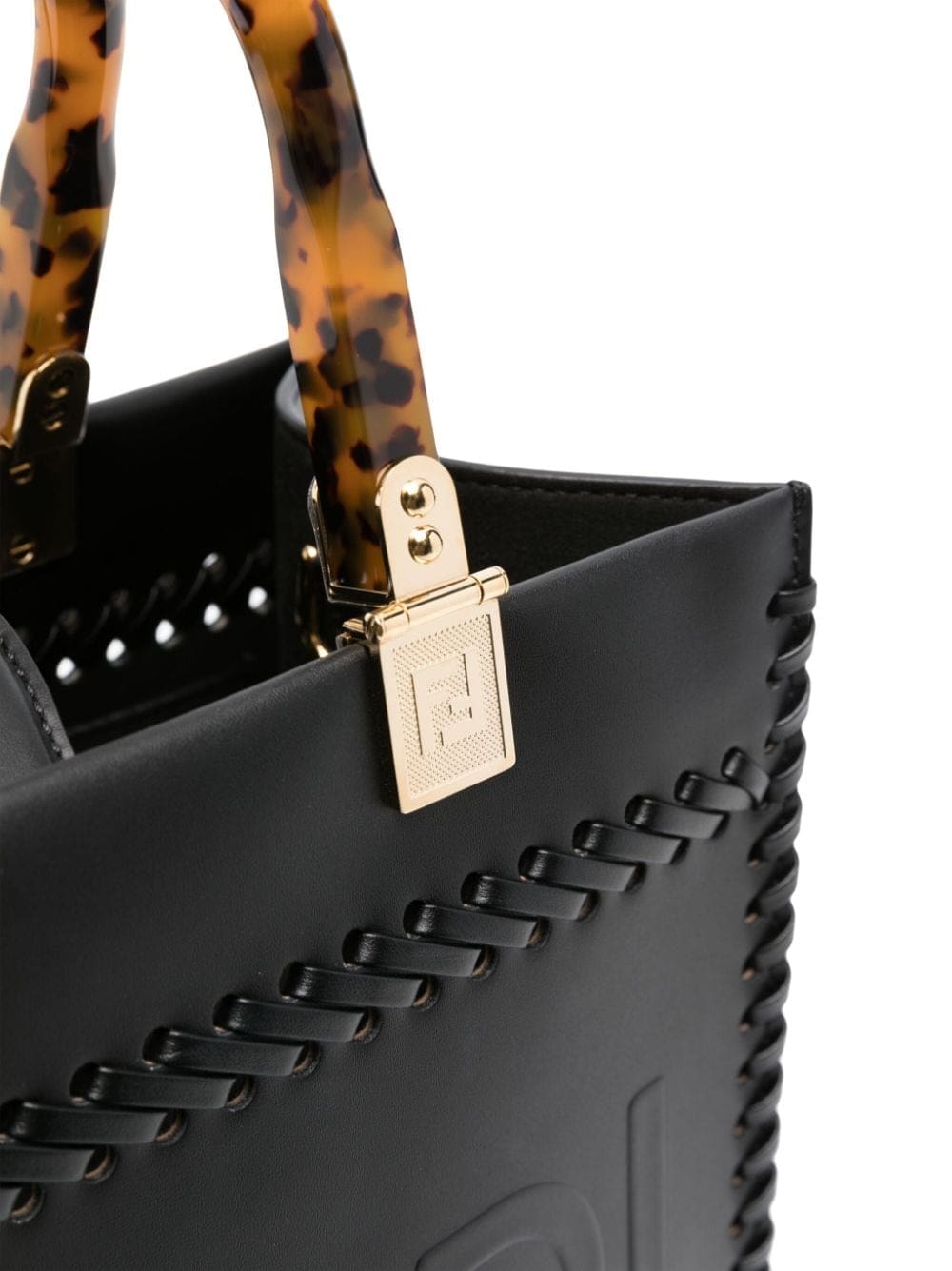 FENDI small Sunshine leather shoulder bag - Image 4