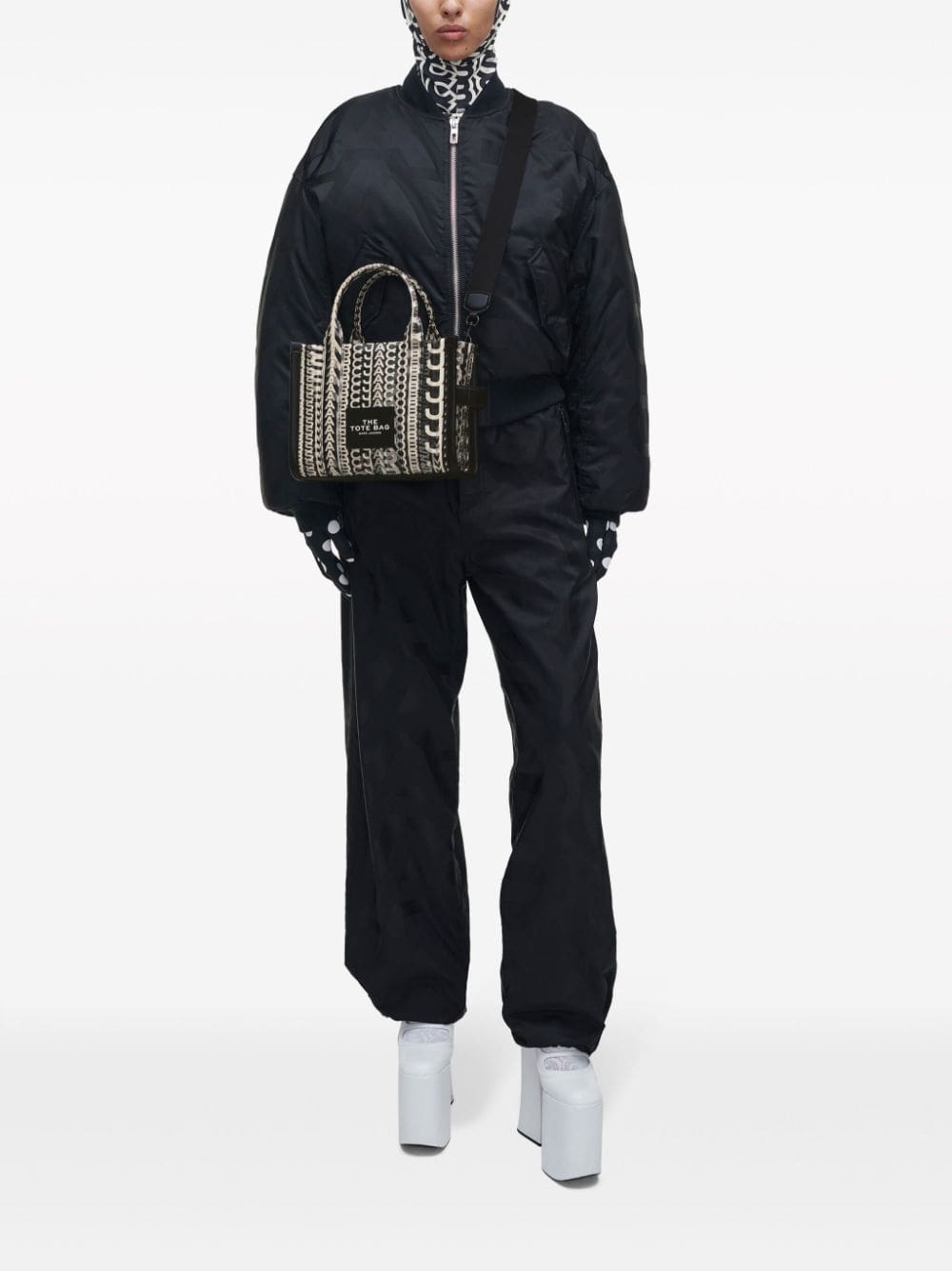 Marc Jacobs The Small monogram-lenticular tote bag - Image 3