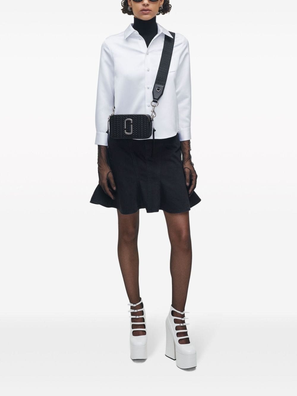 Marc Jacobs Snapshot logo-debossed crossbody bag - Image 3