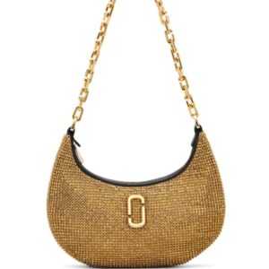 Marc Jacobs small The Rhinestone Curve shoulder bag