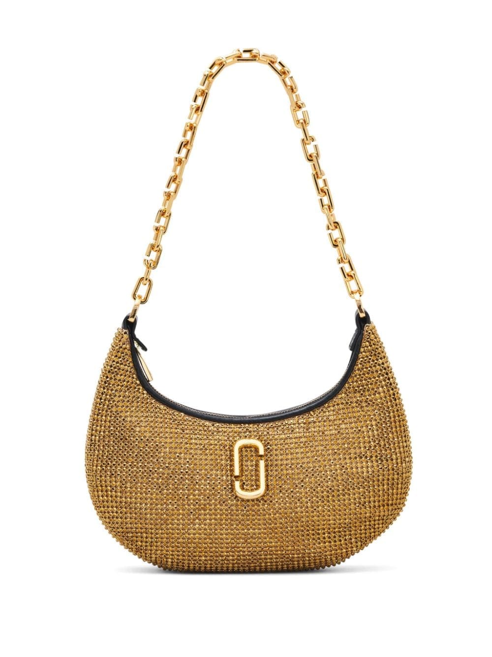 Marc Jacobs small The Rhinestone Curve shoulder bag