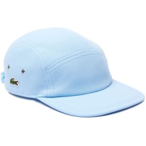 Lacoste logo-patch organic cotton cap