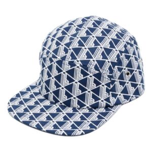 Lacoste monogram-print cotton cap