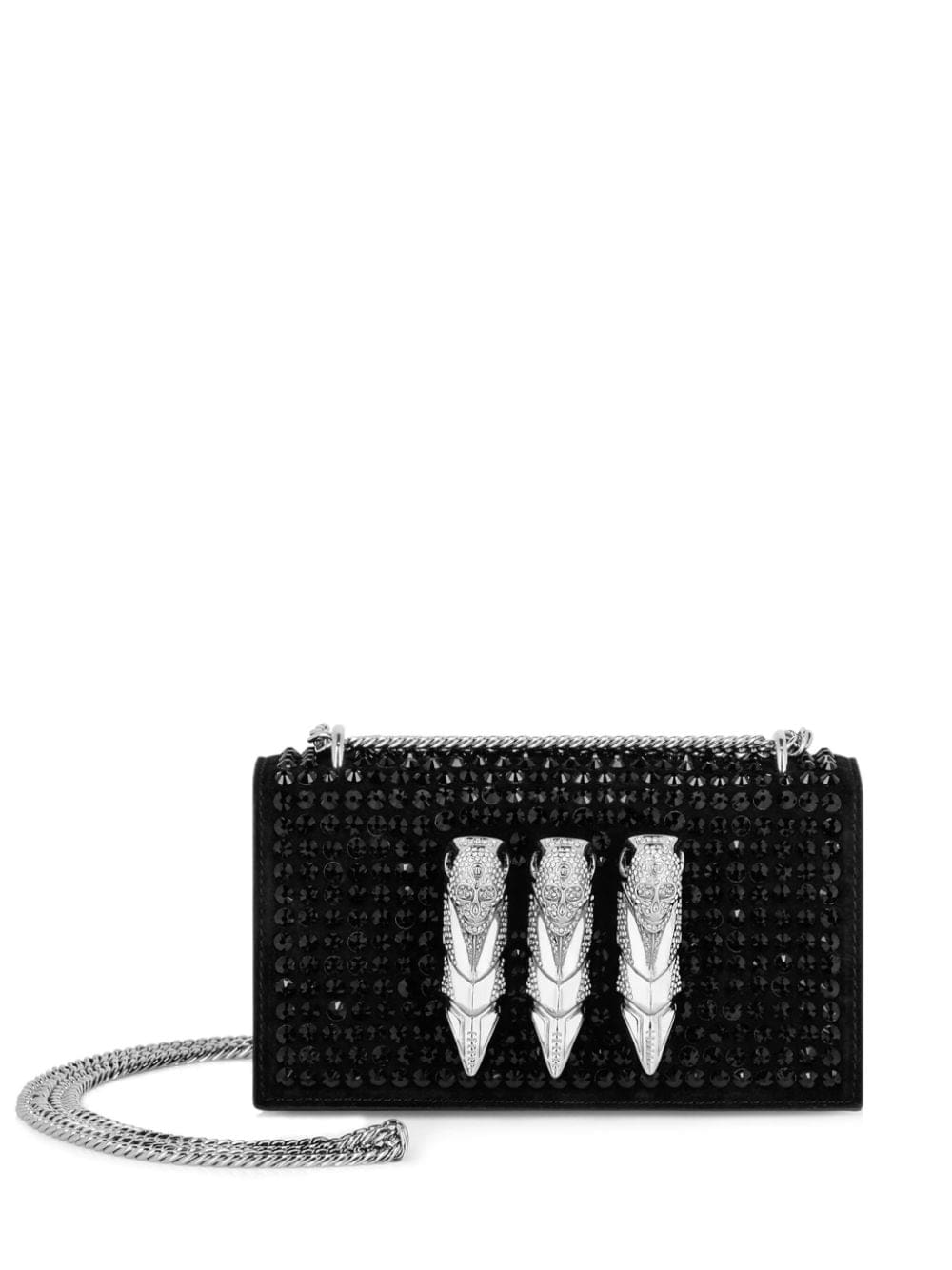 Philipp Plein small crystal-embellished shoulder bag