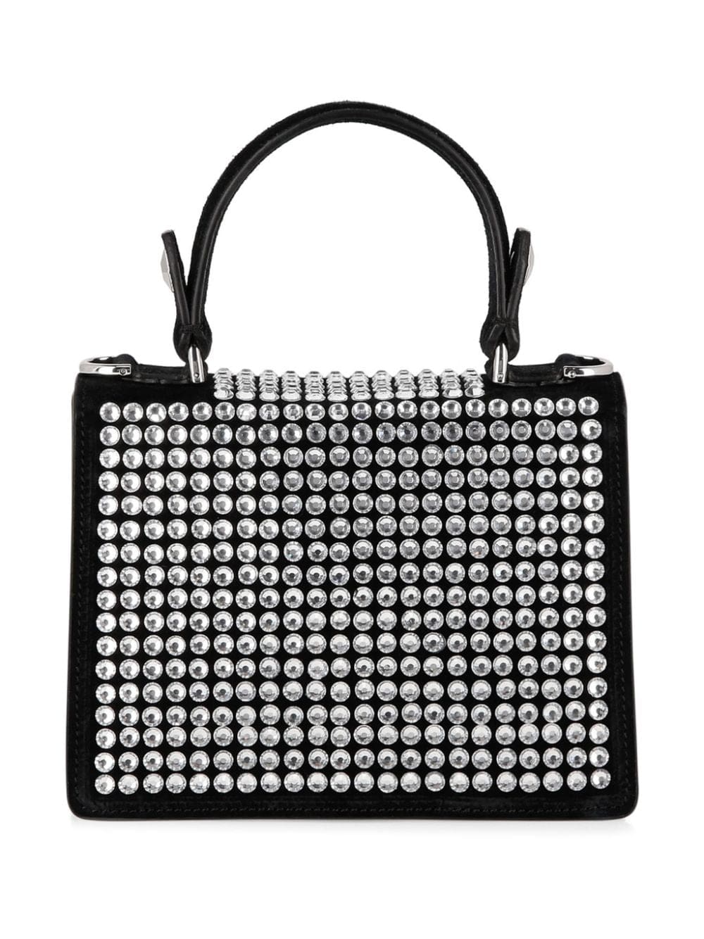 Philipp Plein crystal-embellished suede tote bag - Image 2