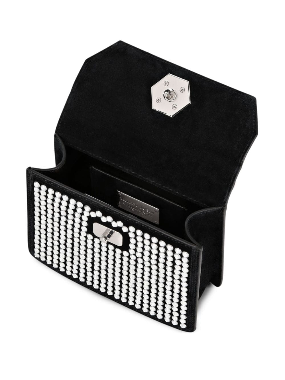 Philipp Plein crystal-embellished suede tote bag - Image 3