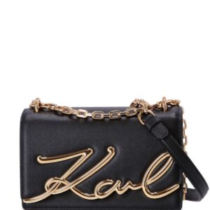 Karl Lagerfeld Karl-signature leather bag