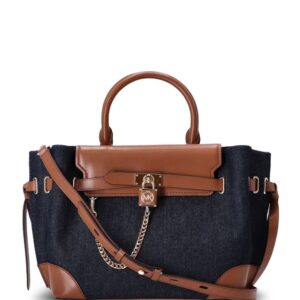 Michael Michael Kors padlock-detail denim tote bag