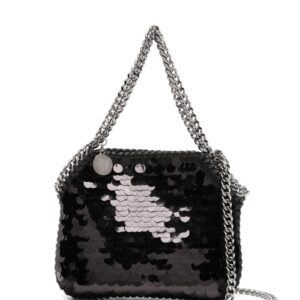 Stella McCartney mini Falabella sequin-embellished bag