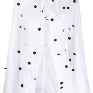 Jacquemus  La Chemise Lavoir Brodée embellished shirt
