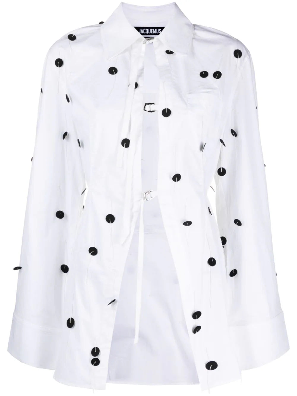 Jacquemus La Chemise Lavoir Brodée embellished shirt