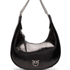 PINKO Love Birds leather shoulder bag