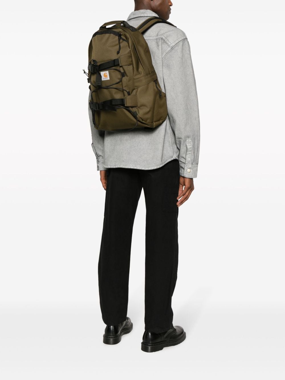 Carhartt WIP Kickflip logo-patch backpack - Image 2