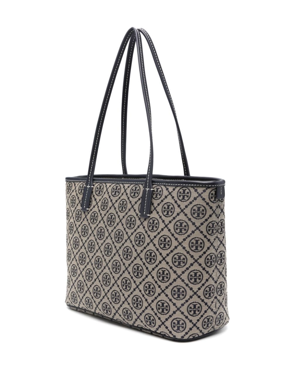 Tory Burch small T Monogram jacquard tote bag - Image 3