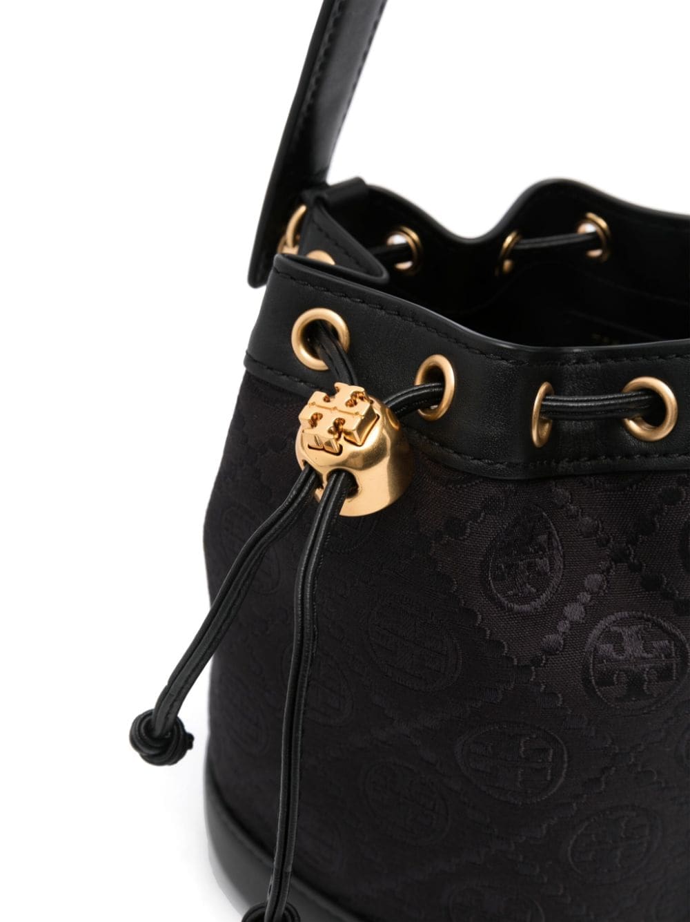 Tory Burch mini T Monogram jacquard bucket bag - Image 4