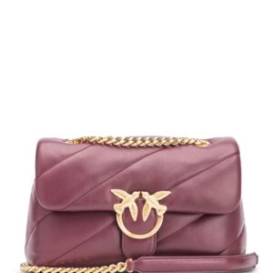 PINKO Love Birds leather shoulder bag