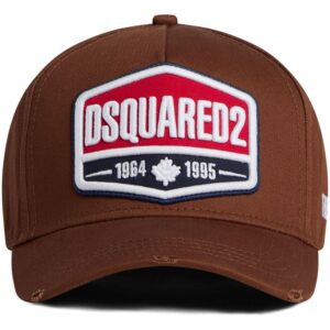 DSQUARED2 embroidered-logo cotton baseball cap