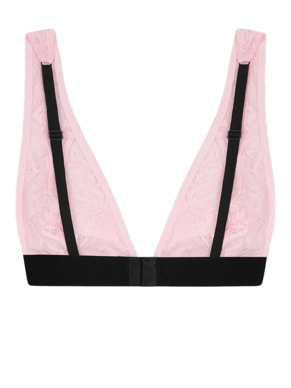 DSQUARED2 logo-embroidered lace bra - Image 2