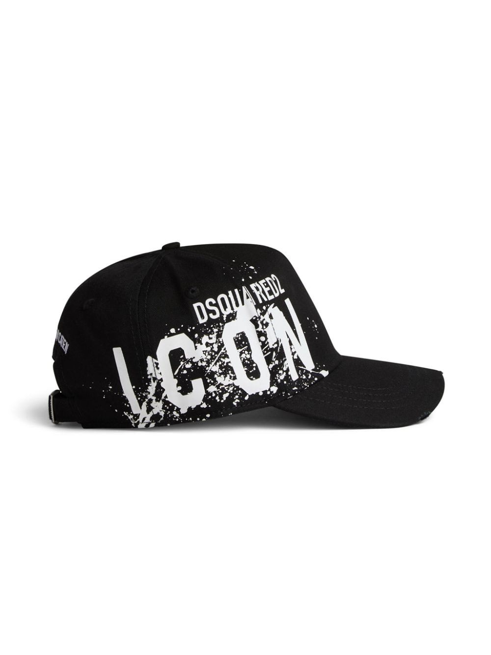 DSQUARED2 logo-print cotton cap - Image 3