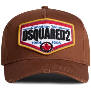 DSQUARED2 logo-patch baseball hat