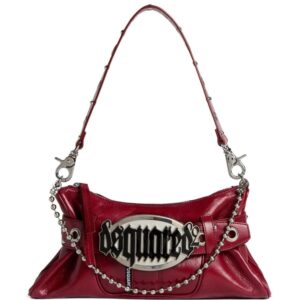 DSQUARED2 Gothic leather shoulder bag