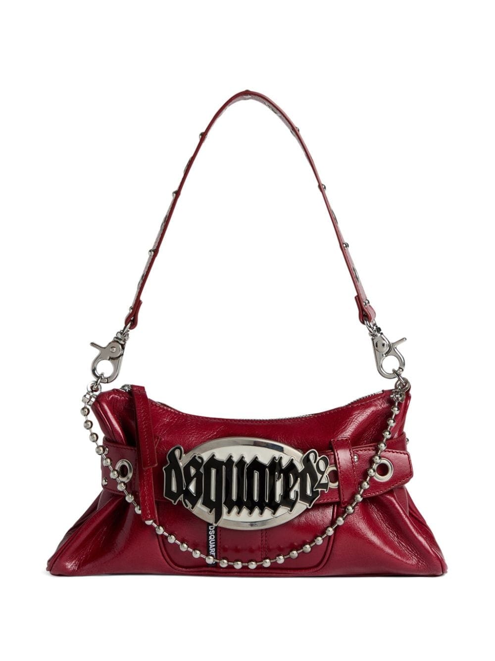 DSQUARED2 Gothic leather shoulder bag