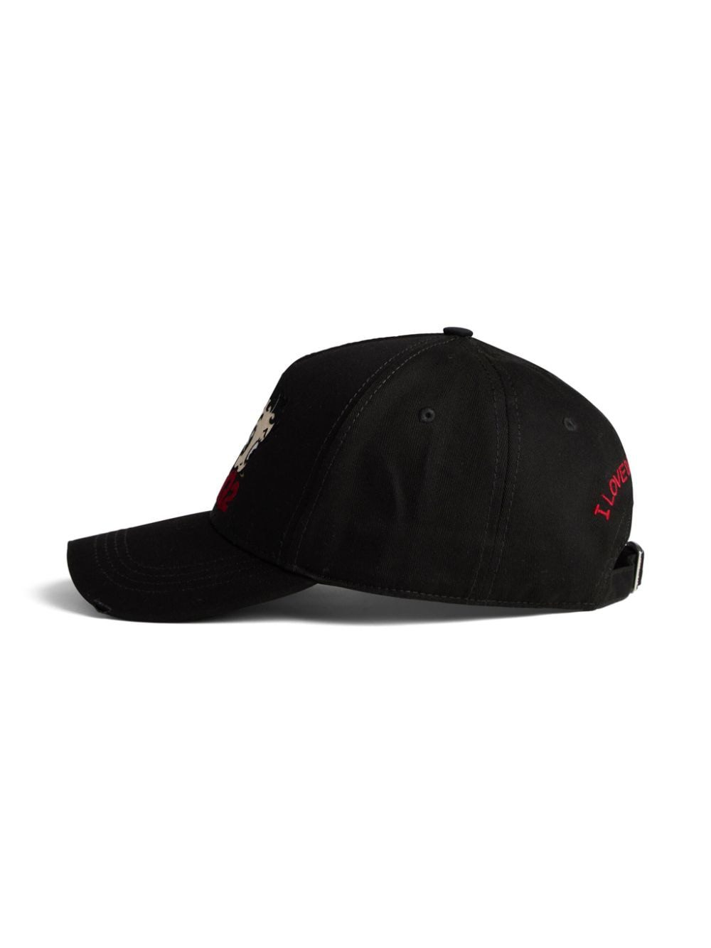 DSQUARED2 logo-print cotton baseball cap - Image 5