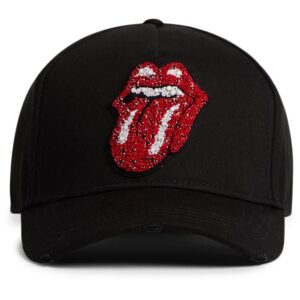 DSQUARED2 motif-embellished cotton baseball cap