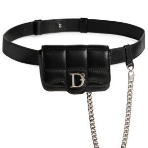 DSQUARED2 D2 Statement leather belt bag
