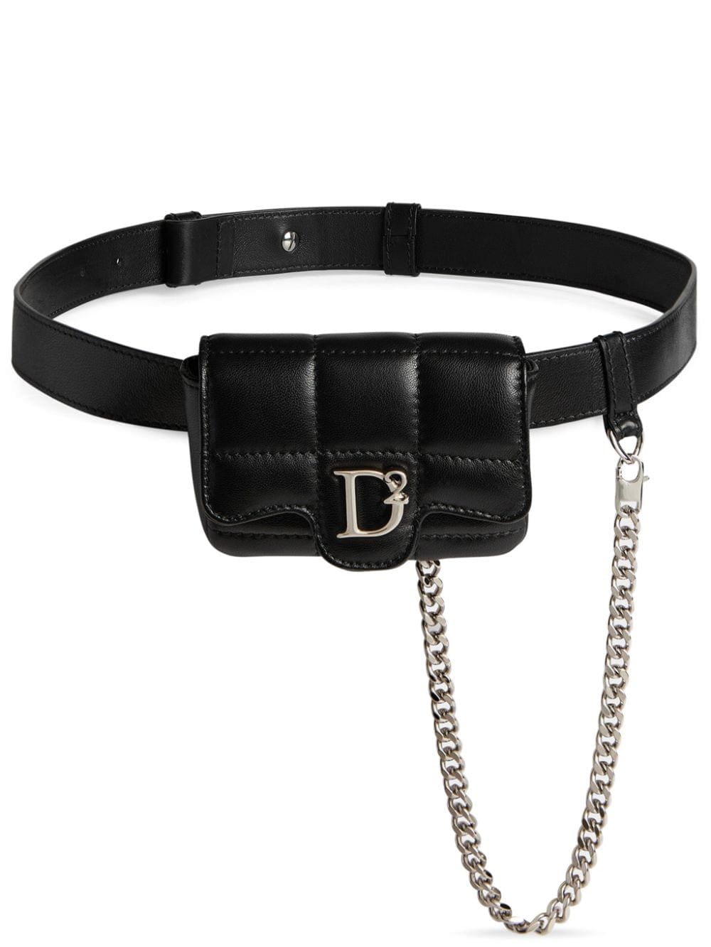 DSQUARED2 D2 Statement leather belt bag