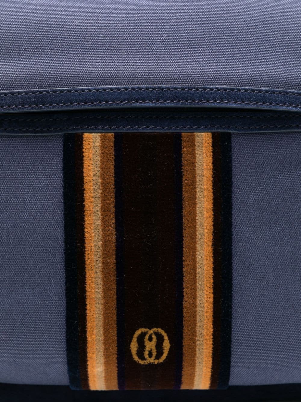 Bally Gare ribbon-band canvas backpack - Image 4