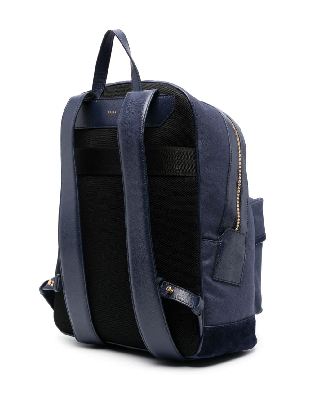 Bally Gare ribbon-band canvas backpack - Image 3
