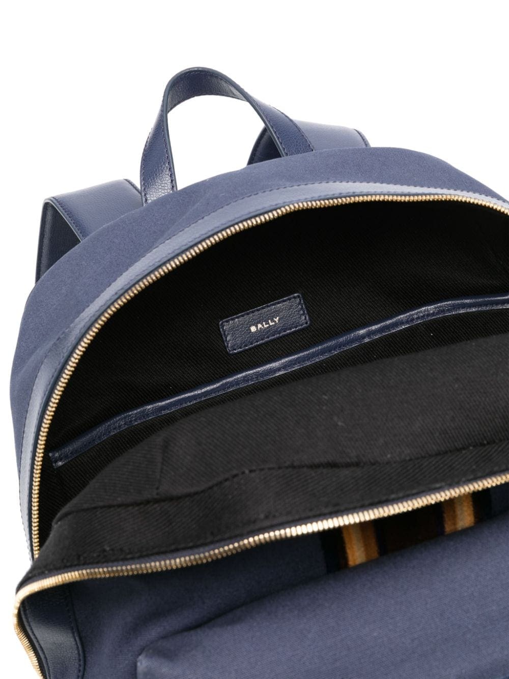 Bally Gare ribbon-band canvas backpack - Image 5