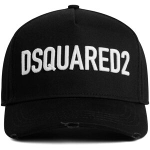 DSQUARED2 logo-embroidered cotton cap