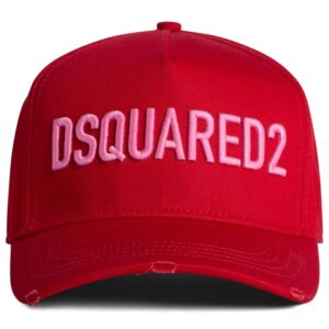 DSQUARED2 logo-embroidered cotton cap
