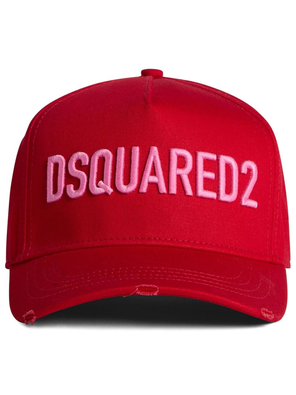 DSQUARED2 logo-embroidered cotton cap