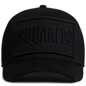 DSQUARED2 logo-embroidered cotton cap