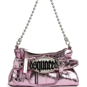 DSQUARED2 Gothic logo-plaque clutch bag