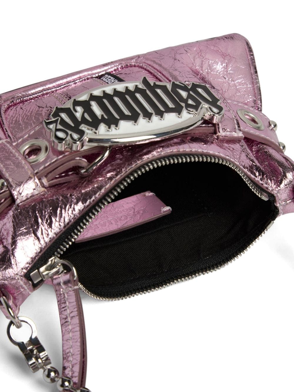 DSQUARED2 Gothic logo-plaque clutch bag - Image 4