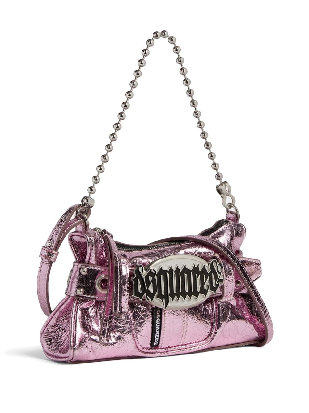 DSQUARED2 Gothic logo-plaque clutch bag - Image 5