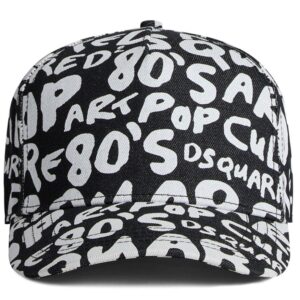 DSQUARED2 logo-print baseball cap