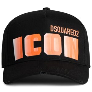 DSQUARED2 logo-print baseball cap