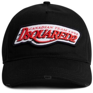 DSQUARED2 logo-patch baseball hat