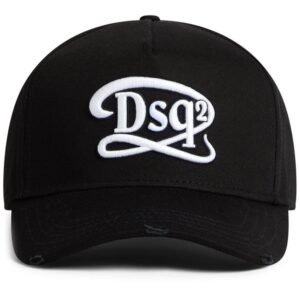DSQUARED2 logo-embroidered cotton baseball cap