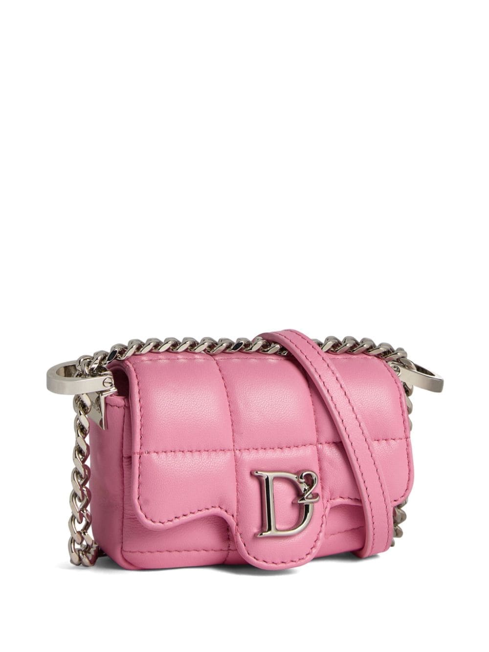DSQUARED2 D2 Statement leather crossbody bag - Image 5