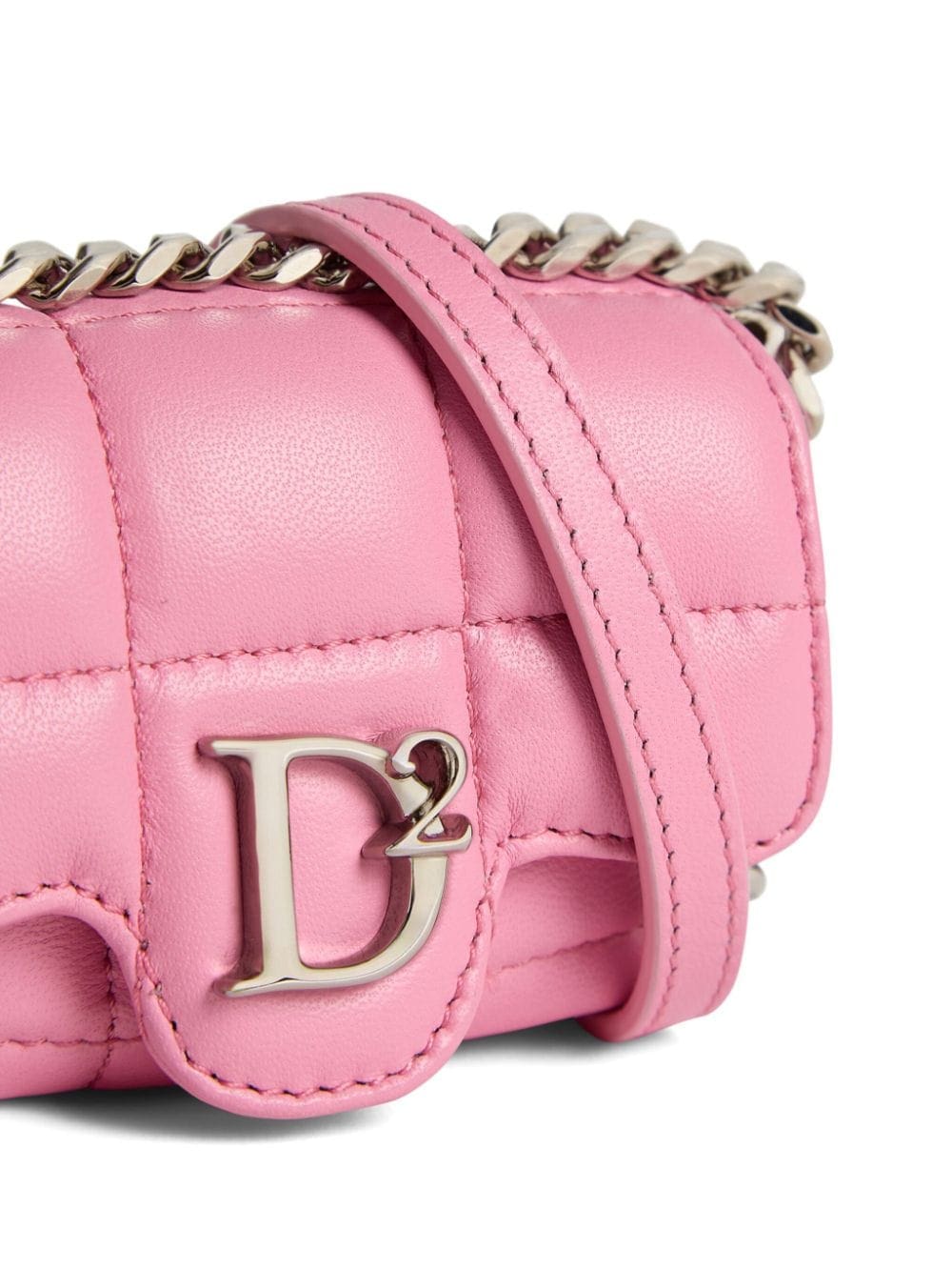 DSQUARED2 D2 Statement leather crossbody bag - Image 3