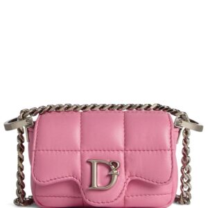 DSQUARED2 D2 Statement leather crossbody bag