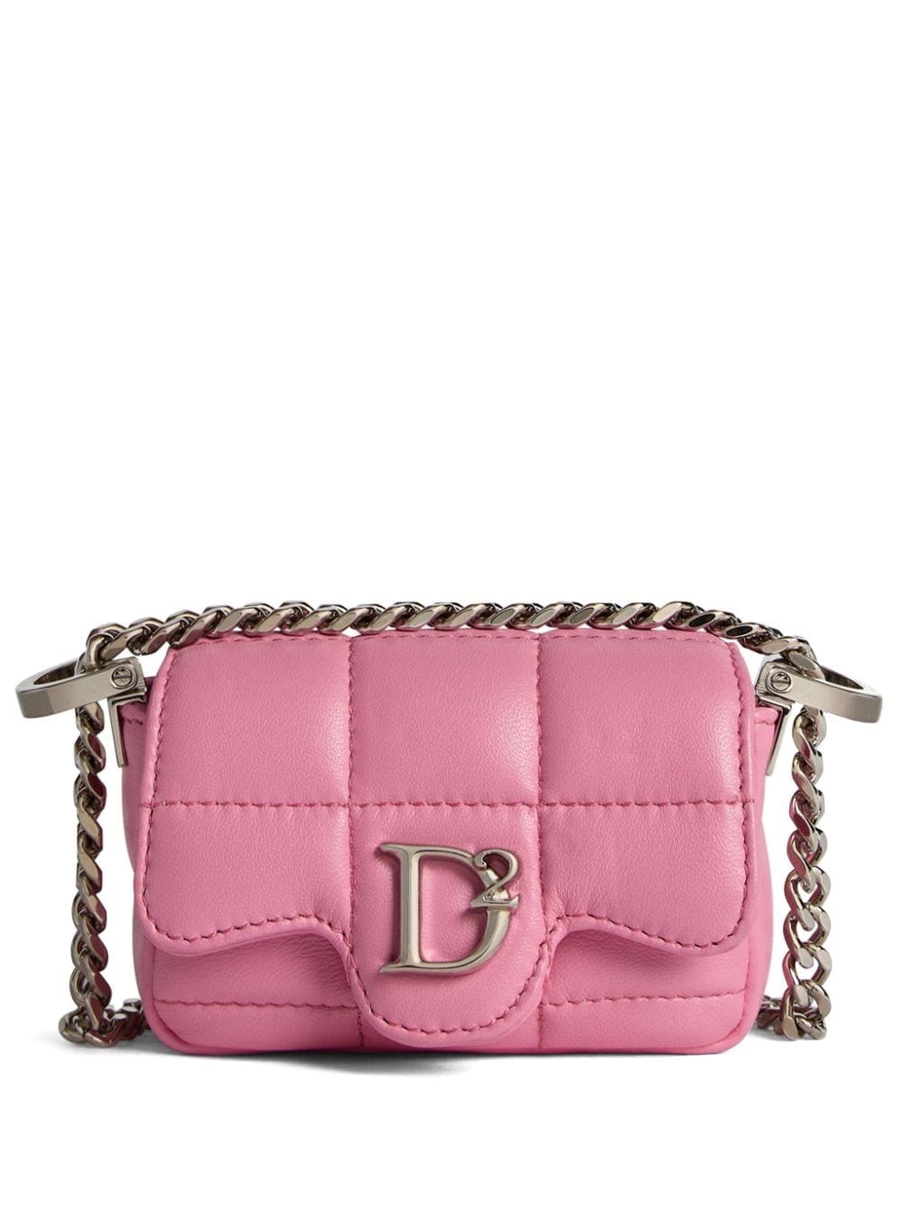 DSQUARED2 D2 Statement leather crossbody bag