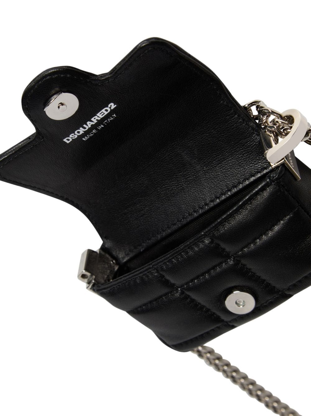 DSQUARED2 D2 Statement leather crossbody bag - Image 4