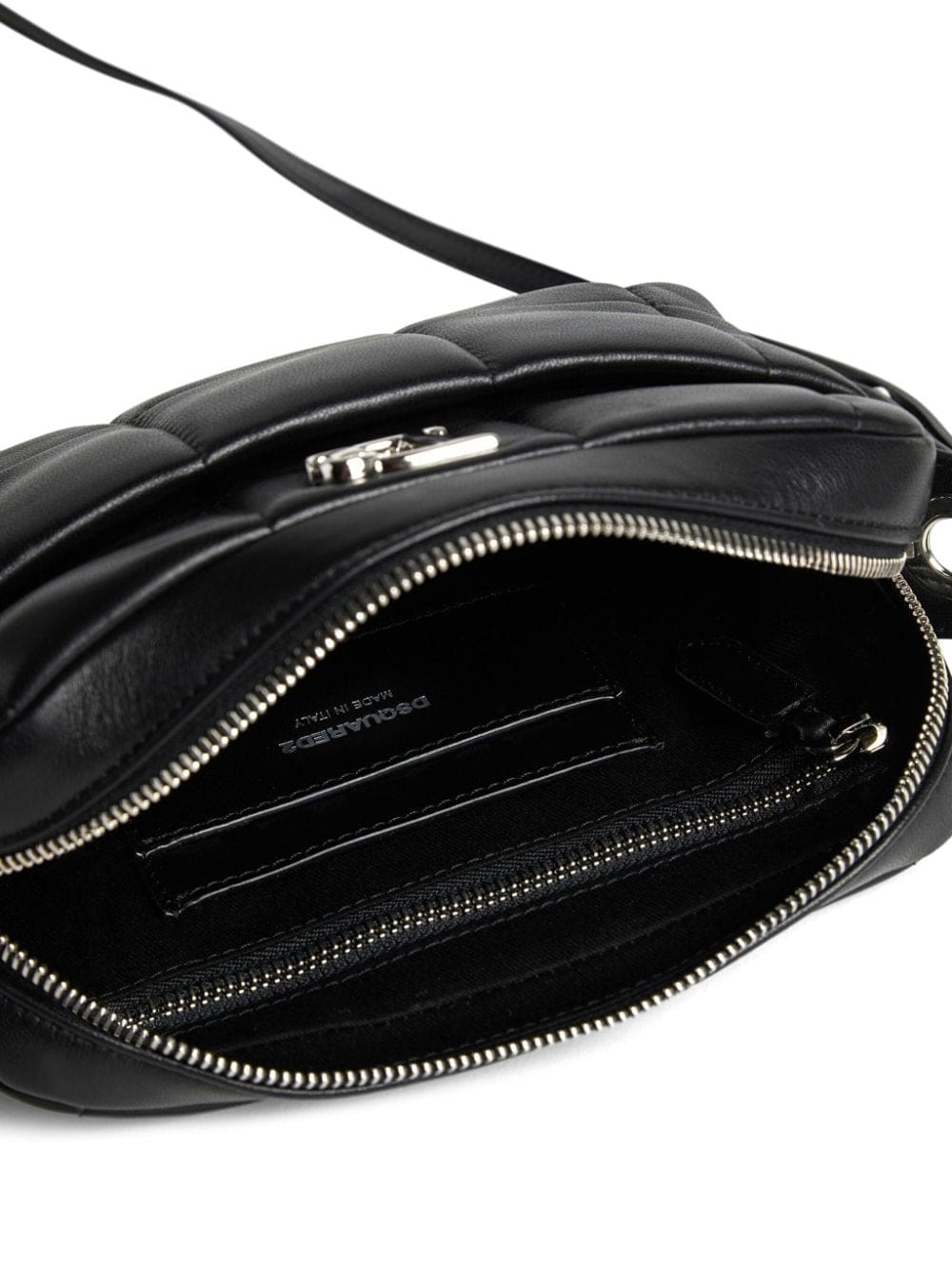 DSQUARED2 D2 Statement leather crossbody bag - Image 4